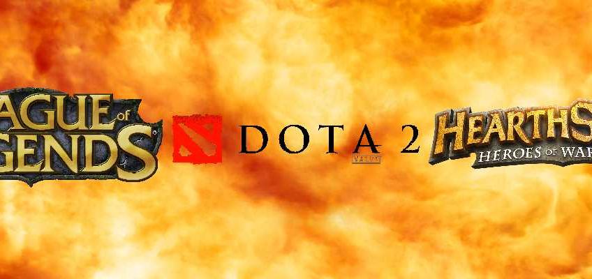League of Legends, DOTA 2 and Hearthstone playoffs!