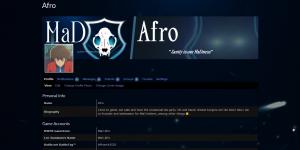 afro profile